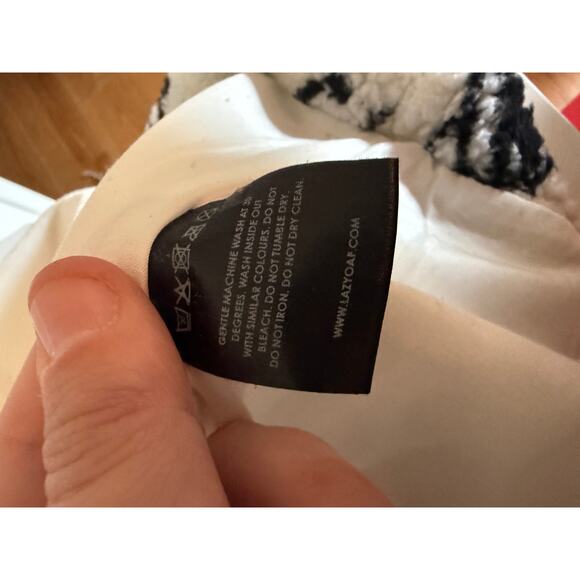 Lazy Oaf x Peanuts Snoopy Good Grief Full Zip Teddy Fleece Jacket Unisex, XXL - Picture 3 of 5